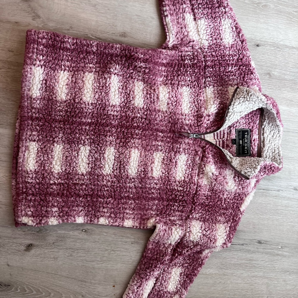 True grit 3/4 zip pullover
